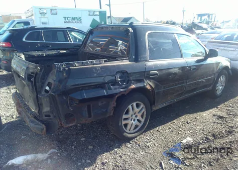 2003 Subaru Baja Sport из США, поврежденный, VIN 4S4BT62C836112052